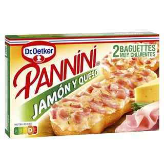 Pannini Jamón Y Queso Dr.Oetker Pack 2 Uds.