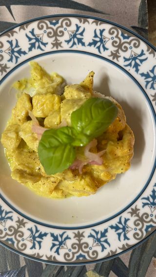 Pollo al curry e riso basmati