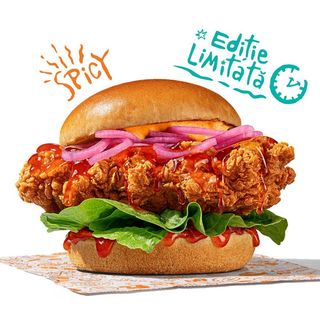 Spicy Red Hot Honey Sandwich