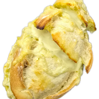 Pan de ajo com tomate natural y queso