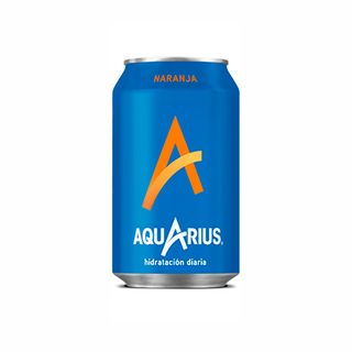 Aquarius Naranja lata 330ml.