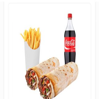 Ofertas 2 durum +1 patatas+ 1.5L