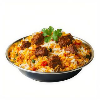 Biryani de cordero