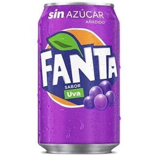 Fanta De Uva lata 330ml.