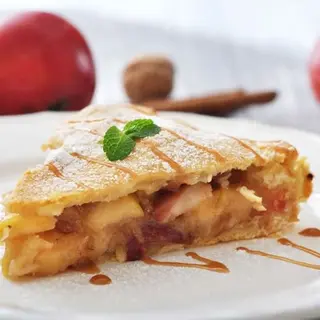 Pedazo De Tarta De Manzanas - Vegan/Apfelkuchen Vegan