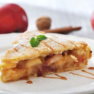 Pedazo De Tarta De Manzanas - Vegan/Apfelkuchen Vegan