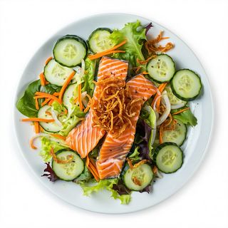 Ensalada de salmón N5