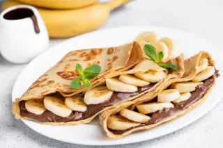 Crêpes Nutella Et Banane
