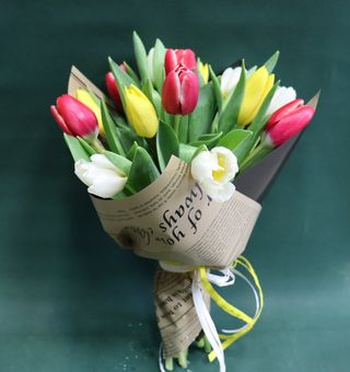 Букет от лалета (15бр)