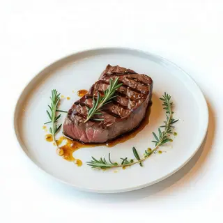 Solomillo Con Champiñones