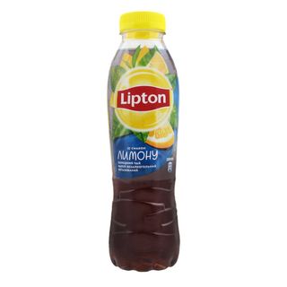 Чай чорний Lipton Лимон 0,5