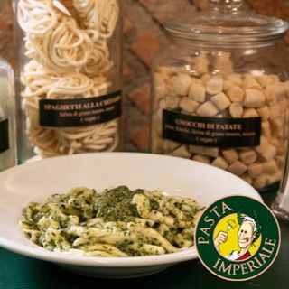 Strozzapreti al pesto genovese