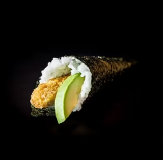 Temaki de gambas