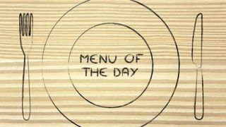 Ciorba de burta,friptura de porc la tava,cus-cus cu legume,salata de varza alba, chifla