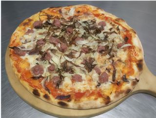 Treviso e salsiccia normale