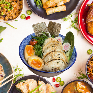 Ramen de Gyozas- Massa normal