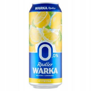 Warka Radler cytrynowa 0,0% 0,5l