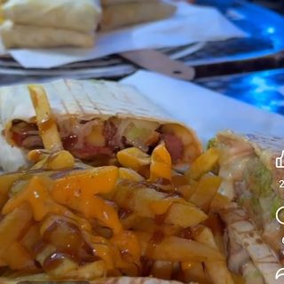 Batata com Cheddar e Bacon