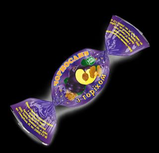 Cukierki “Ametyst” śliwka suszona w czekoladzie z orzeszkiem 200g