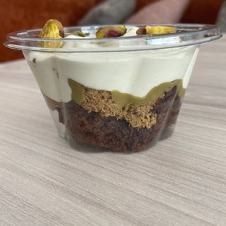 Brownie Avec Kunaffa Pistache
