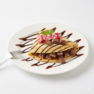 Crêpe Nutella Kit Kat