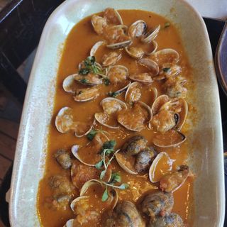 Almejas a la marinera de Sansón