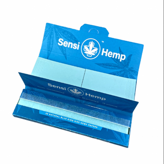 Bletki Niebieskie Konopne Bibułki Sensi Hemp