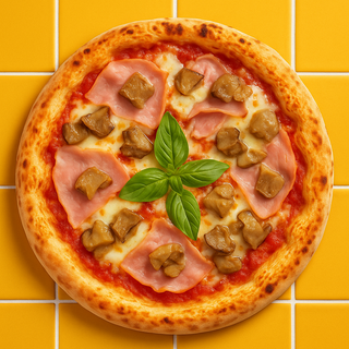 Pizza Cotto Y Porcini