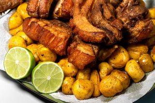 Picada de chicharrón