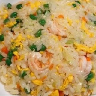 Riso con gamberi
