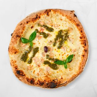 Pizza Scampi velika