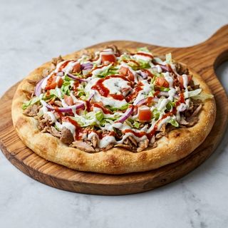 Focaccia kebab