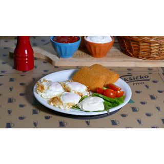 Pohovani kačkavalj i jaja