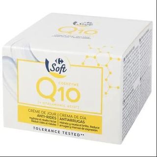 Crema Facial Día Q10 Carrefour Soft 50 Ml.