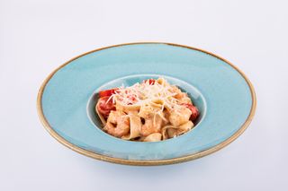 Паста с креветками