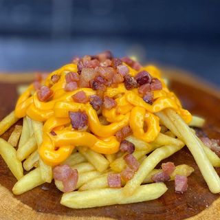 Fritas Cheddar e Bacon
