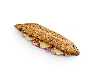 Gourmet de beicon y queso brie