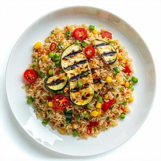 P2 Riso con verdure alla piastra