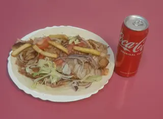 Menù Piatto kebab pane