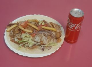  Menù Piatto kebab e pane 