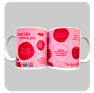 Taza "Gracias Mamá Por..." 1Ud.