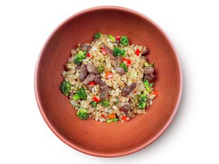 Рис з телятиною та овочами (240g)