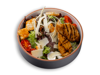 Салат цезар з куркою гриль (300г)