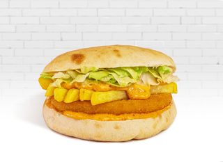 Sandwich cu cascaval pane