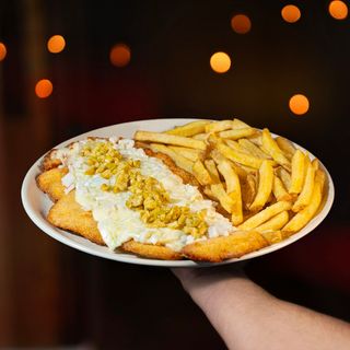 Milanesa Fugazzeta
