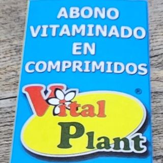 ABONO  VITAMINADO EN COMPRIMIDOS