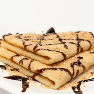 Clătite cu ciocolată