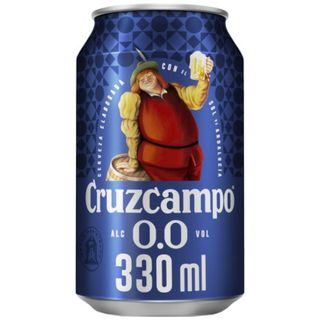 Cerveza Cruzcampo 0.0 alcohol (330 ml.)