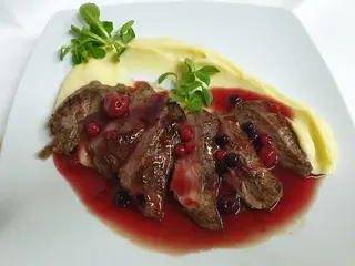 Ramstek u Sherry Wine sosu