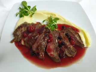 Ramstek u Sherry Wine sosu